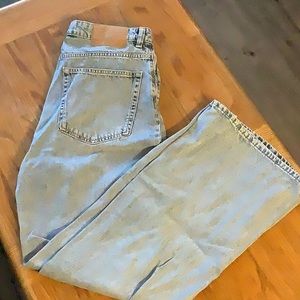 H & M wide leg jeans.